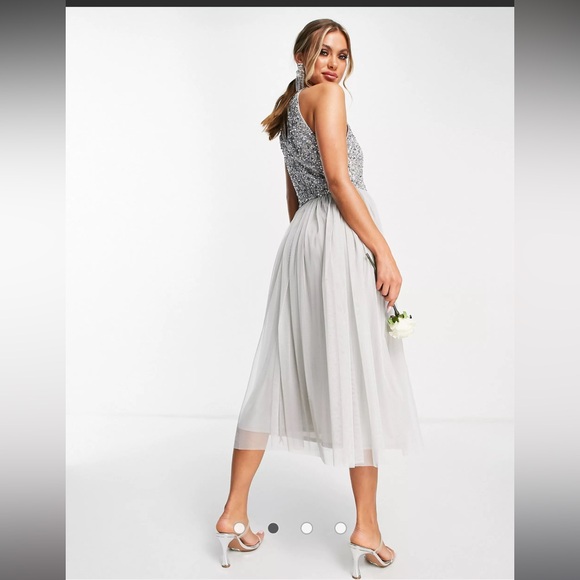 NWT dress ASOS Sequins - Picture 2 of 4